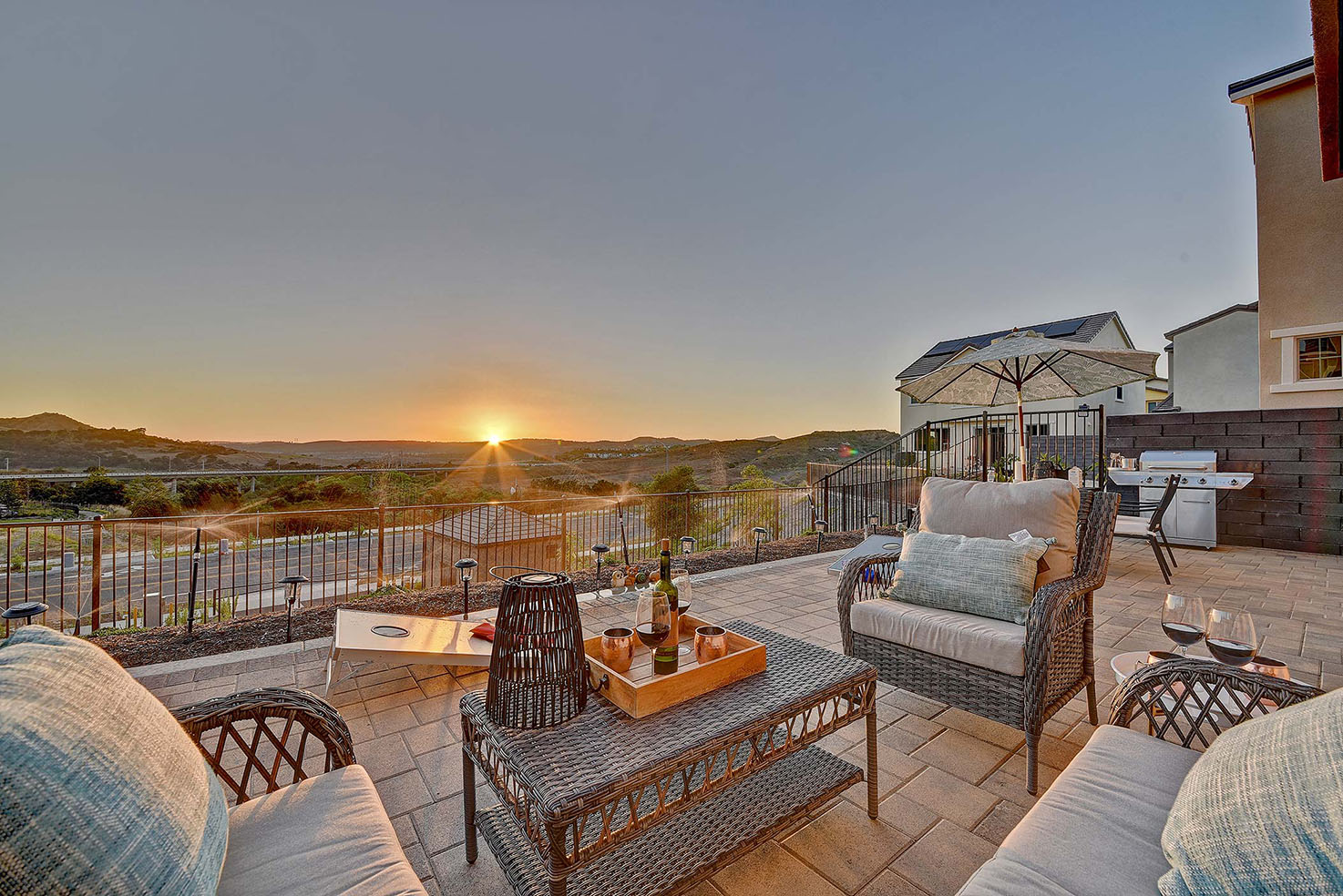 Twilight Sunset Photos in Long Beach